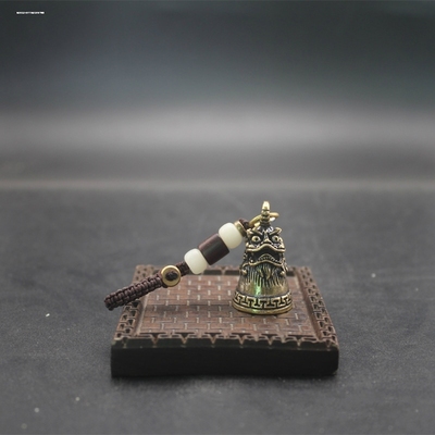 taobao agent Small bell, keychain, brass transport, car hanging, pendant, toy, backpack, new collection