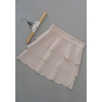 Quanhao printing P604-912] counter brand new OL skirt mid-skirt one-step skirt 0 21KG