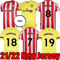 21-22 Brentford unpopular jerseys Tony Cannos Gorfors Brentford Home and Away