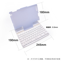 Aluminum alloy 9 7 inch ipad2 special wireless Bluetooth keyboard bracket protective cover A1395 A1396 A1397