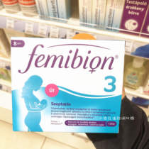 Spot German femibion 3-stage Maternal Nutrient Ivian Folic Acid Tablets DHA Lactation for 8 weeks