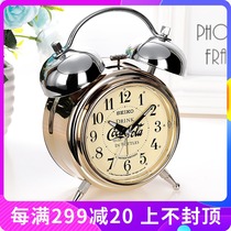 Alarm clock get up artifact children primary school students with boys and girls bedroom modern simple metal electronic precision alarm clock