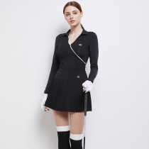 New golf womens clothing female ice silk long-sleeved spring and summer sunscreen breathable golf ball clothes female slim-fit sports