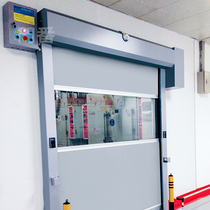 Industrial PVC fast rolling door garage door industrial lift door workshop door radar induction door automatic lift door