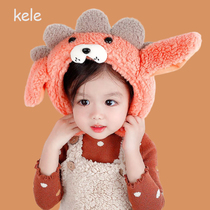 Winter childrens earmuffs Korean version of warm windproof cute girls ears will move the ears of big childrens earmuffs