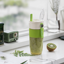 Bear juicer Portable rechargeable household multi-function mini fried fruit Small portable cup straw cooking machine