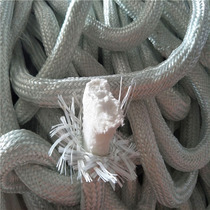 Ceramic fiber rope insulation rope aluminum silicate cotton rope ceramic fiber round rope fire insulation rope aluminum silicate woven rope