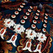 National Tibetan ladies alloy copper jewelry Tibetan clothing Tibetan gown pendant small waist skirt waist accessories