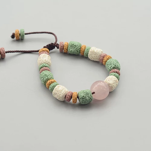 Оригинальный дизайнерский натуральный кварц ручной работы, плетеный регулируемый ретро модный браслет из кварца подходит для мужчин и женщин
