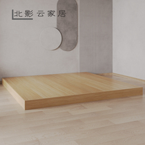 Customized floor tatami bed low bed 2 m 3 Mitt large double floor slab bed floor platform low bed box