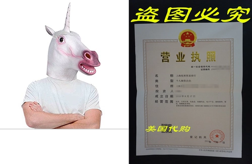 Лаббер Unicorn Costume Costum