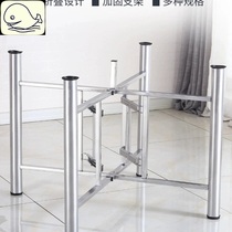 Table legs bracket Foldable table legs large round table square table support table foot tripod practical Easy Thickened Hotel
