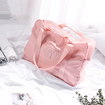 Travel storage bag can hang luggage folding Hand bag outdoor large capacity waiting bag clothes finishing bag