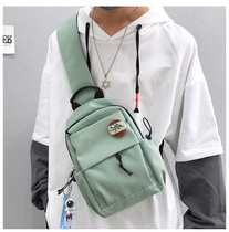 New Chest Bag Men Tide Signs Day Ensemble Casual Minimalist Satchel satchel mens small backpacks sport of single shoulder bag mens wave cool