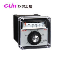 C- Lin Xinling Industrial Control TED-2001 2002 Temperature Indication Controller Temperature Control Meter K E CU50