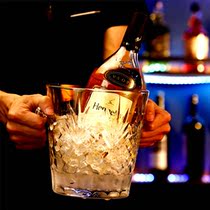 Wine Champagne Ice Bucket Ice Bucket Clear Glass Portable Bar Ice Bucket European Champagne Bucket Ice Bucket