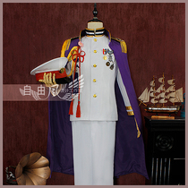 (Free Wind) APH black Tala cos suit CD cover Japan Honda chrysanthemum cos Uniform uniform
