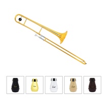 Beginner midrange tenor trombone semi-enclosed mute ABS material trombone accessories