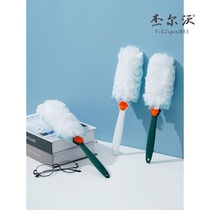 Electrostatic dust duster household cleaning ash cleaning cleaning disposable fiber brush head dust adsorption feather duster