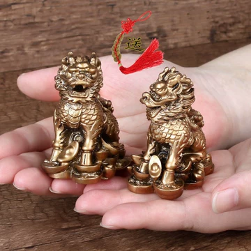 中国緣起物  麒麟置物  铜製民国唐物 麒麟吉祥物-麒麟吉祥物促销价格、麒麟吉祥物品牌- 淘宝