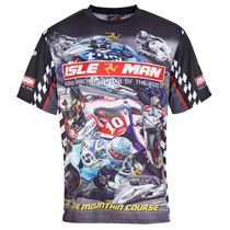 Summer racing T-shirt motorcycle quick-drying breathable short-sleeved locomotive cultural shirt Knight short T riding jacket riding suit