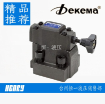 dekema SBG-03-B-L SBG-03-C-L Pilot Operated Relief valve Solenoid valve