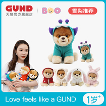 (Recommended by Chao Ran) GUND dog plush toy BOO small cloth beauty dog simulation dog Doll Doll Gift
