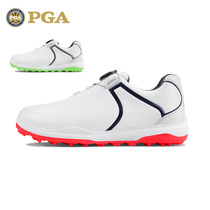 US PGA Golf Shoes Women's Waterproof Shoes Knob Shoelaces Sneakers Anti-Slip Studs