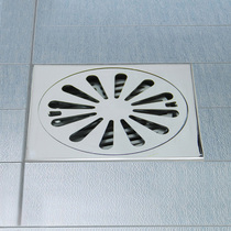 Kohler floor drain bathroom floor drain cover square K-R7275T-B-CP does not pack installation