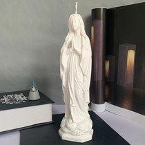 Vintage Virgin goddess sculpture candle silicone mold Creative desktop ornaments Home decoration crafts