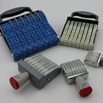 Caxin large and small number wheel number printing 6 to 21 digits date check bag number Chinese English ink