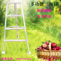 Garden Grove Greening Trim 3-foot ladder Home Multi-functional folding ladders Reinforced herringbone ladders Orchard picking Triangle ladders