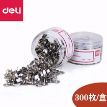 Del 300 Thread Staples Hand Press Nail Color Round Head Picture Nail Book Nail