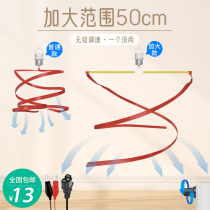 12-85v canteen commercial adjustable speed ceiling fan ribbon fly repellent ceiling fan mosquito repellent office rack cold dish fly fan