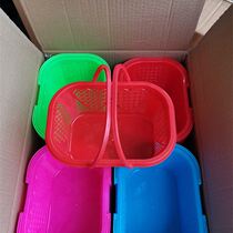 Strawberry basket 2 kg small basket for picking strawberries Plastic 35 fruit basket plastic frame Blue rectangular