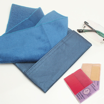 Japan glasses cloth 20x20cm fiber cloth eye accessories lens wipe cloth mobile phone computer screen cleaning mirror cloth