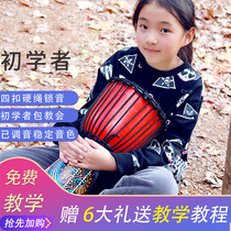 Huayin African drum 8 inch 10 inch 12 inch Lijiang goatskin tambourine beginner adult playing master Yunnan drum