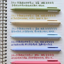 KACO limited national museum joint name book source national wind porcelain rhyme series color core 0 5 press type neutral pen color pen color pen marking key Japanese stationery