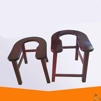 Solid wood elderly disabled toilet chair pregnant women toilet toilet foldable mobile toilet home stool