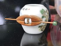 Embroidered eye bird special old bamboo three silk Ming inlaid head Embroidered eye bird food jar boutique cup ear just inlaid head without cylinder