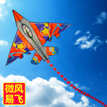 Airplane fighter breeze easy flying children cartoon kite Weifang adult large high-end new kite reel