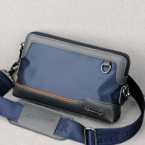 Nylon Sports Small Satchel Korean version Hand with bag Youth Small bag Oxford Textile Single Shoulder Inclined Satchel multipurpose bag Handbag Men