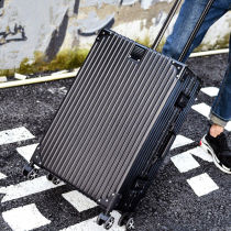 Luggage womens trolley case universal wheel male password box travel luggage Korean version of hipster boarding case leather box