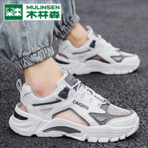 Wood Linson Sandals Sandals Mens Summer Outwear 2022 New Casual Slippers Breathable Hollowed-out Sport Baotou Beach Shoes
