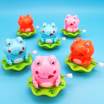 On the string hair toys men and women Baoyi Zhi learn to climb animals rotate the Frog Toad Net red stall 1-2-3 years old