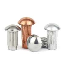 GB827 aluminum plate rivets Stainless steel knurled aluminum rivets Copper nameplate trademark solid rivets M2 5M3M4M5