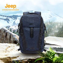Jeep outdoor travel backpack Mens business mountaineering waterproof breathable backpack new large capacity foreign trade school bag