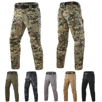 ESDY new IX7 tactical pants summer thin plaid scratch-resistant fabric MC camouflage assault pants