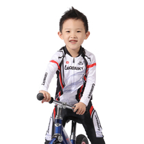 LB autumn and winter balance bike riding suit children fleece set thick bicycle racing suit roller skating clothing customization