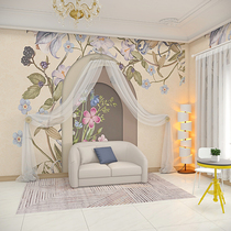 Style 3d arch guard wall panel Bedroom headboard integrated board cozy beauty salon clothing restaurant Dining Decorated upscale